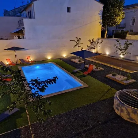 Ferienhaus Charming Master House With Private Pool Quarante