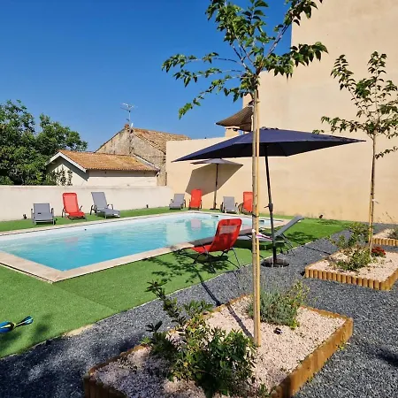 Charming Master House With Private Pool * Quarante