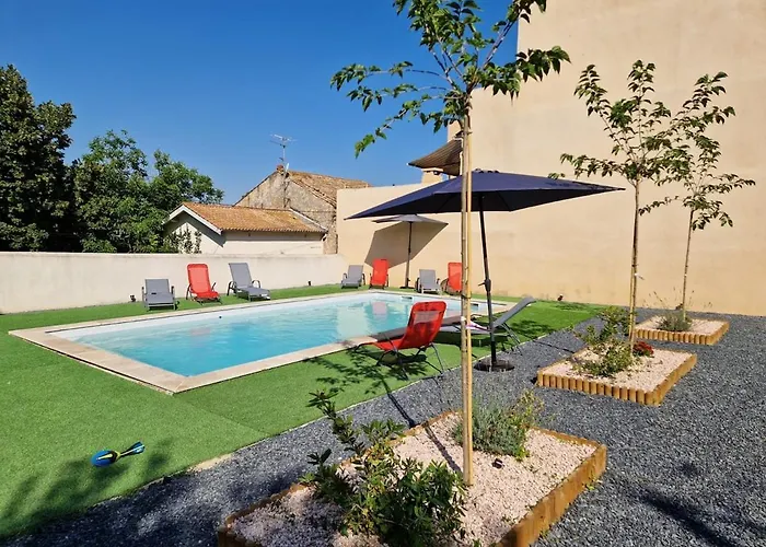 Charming Master House With Private Pool * Quarante